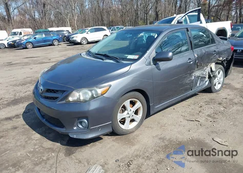 2011 Toyota Corolla S from USA, damaged, VIN 2T1BU4EE6BC626783
